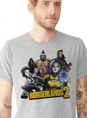 Borderlands 无主之地 T-Shirt T恤 定制圆领 2