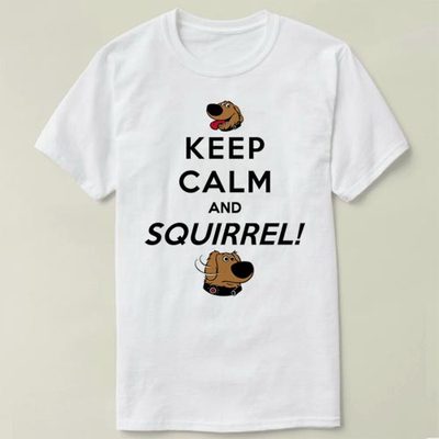 Keep Calm and SQUIRREL  定制 文化衫 DIY Tee T-Shirt T恤 衣服