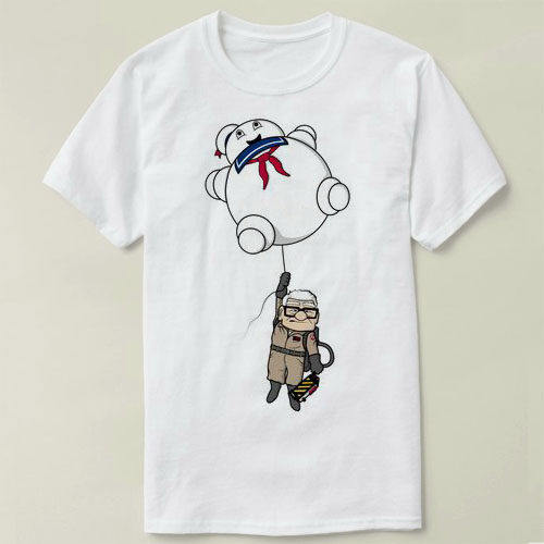 Ghostbusters 捉鬼敢死队 Tee Shirt圆领 DIY T恤飞屋环游记up