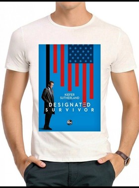 Designated Survivor T-shirt 指定幸存者 T恤 白色 美剧潮流 T恤