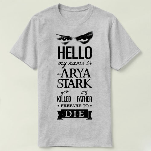 Game of Thrones 权力的游戏 圆领 定制男女 Tee T-Shirt T恤9