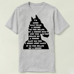 BoJack Horseman 马男波杰克 圆领 定制男女Tee T-Shirt T恤 2