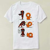 park T恤男女south kenny Shirt Deadpool死侍Marvel漫威Tee