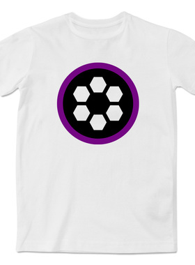 怀旧动漫忍者神龟之紫色龟壳休闲短袖T恤卡通动画片文化衫男女款