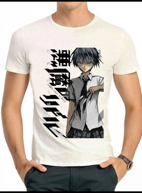 Akuma no Riddle T-shirt 恶魔之谜 T恤 白色 T恤 动漫T恤 男女