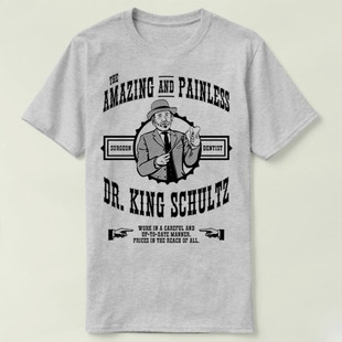 Dr King Schultz Django Unchained被解放的姜戈quentin ShirtT恤