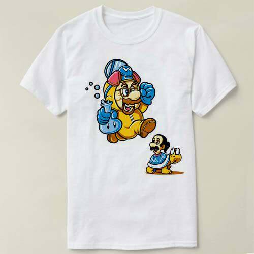 Breaking Bad Heisenberg mario马里奥 绝命毒师   Shirt T恤