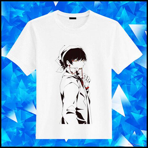 鬼灯的冷彻 白泽T恤 DIY定做 男女款 长短袖圆领衣服 班服团体服
