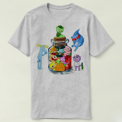Happy Tree Friends 欢乐树的朋友们  男女Tee T-Shirt T恤 9