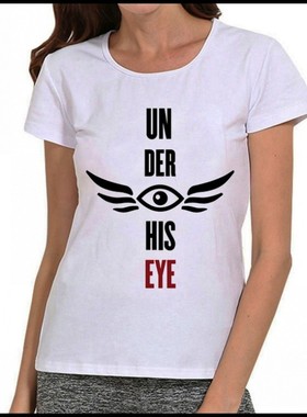 女式 白色 短袖 使女的故事 T恤衫 The Handmaid's Tale tshirt