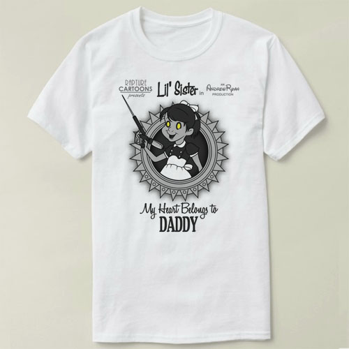 Heart Belongs to Daddy Bioshock 生化奇兵Shirt圆领 定制T恤
