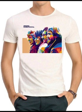 Creedence Clearwater Revival 克里登斯清水复兴合唱团 T恤 男女