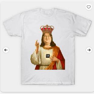 Lord gaben T-Shirt 短袖T恤 恶搞 Steam 游戏 赐予 名人 男女