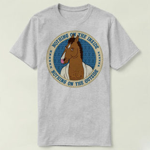 BoJack Horseman 马男波杰克Nothing on either side T-Shirt T恤