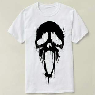Ghostface scream 惊声尖叫 Tee Shirt T恤 圆领 定制男女 6