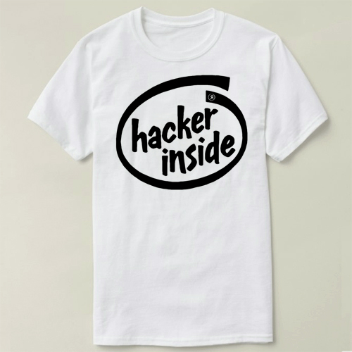 GEEK programmer 极客 程序员 hacker inside 黑客  T-Shirt T恤