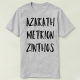 个性 定制 Shirt Metrion T恤 Zinthos Tee Azarath DIY