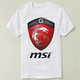 龙盾 极客 gaming series 定制 msi Shirt GEEK 微星 T恤