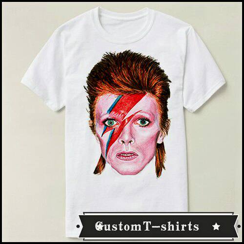 大卫鲍伊 David Bowie   文化衫短袖男女成人  T恤T-shirt7