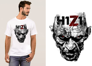 H1Z1 DAYZ zombies TEE-Shirt 圆领男女T恤班服定制文化衫9
