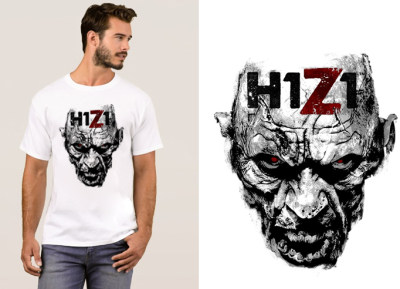 H1Z1 DAYZ zombies TEE-Shirt 圆领男女T恤班服定制文化衫9