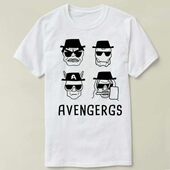 绝命毒师Avengergs复仇者联盟Shirt Heisenberg T恤 Bad Breaking