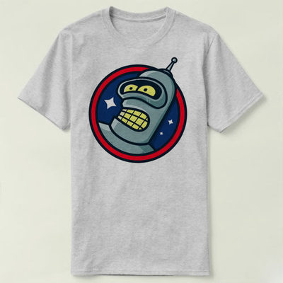 Bender from deep space   T-Shirt T恤
