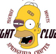 Club brad pitt Fight DavidFincher搏击俱乐部Shirt T恤Homer