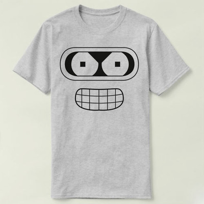 Bender Minimalist  男女 T-Shirt T恤
