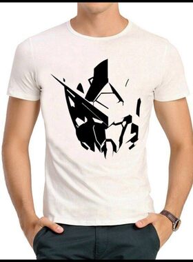 GUNDAM Seed T-shirt 高达 T恤 欧美潮流 T恤 白色短袖 高达 T恤