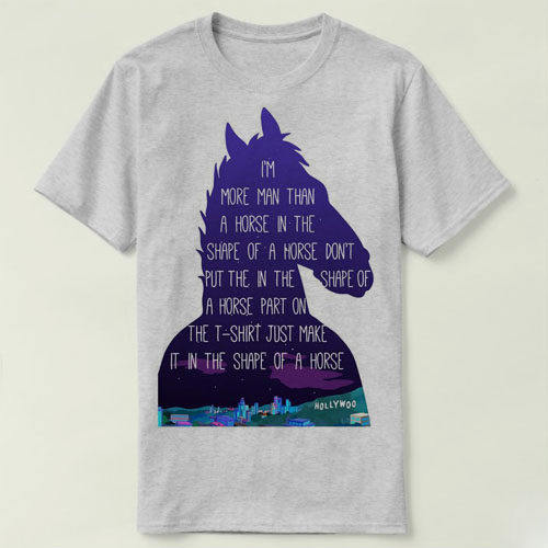 BoJack Horseman 马男波杰克 圆领 定制男女Tee T-Shirt T恤 3