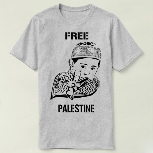 FREE Palestinian 巴勒斯坦 个性 定制 DIY  T-Shirt T恤  衣服