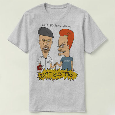 Beavis Butt Head瘪四 大头蛋BUTT BUSTERS  男女 T-Shirt T恤