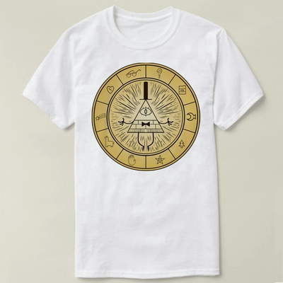 Gravity Falls 怪诞小镇 Bill Cipher 男女 Tee T-Shirt T恤 q