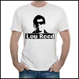 shirt 娄 短袖 Reed 男女 白色 T恤 Lou 里德