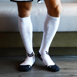 3双49UNMAD岩也男士长筒袜运动袜子防滑运动袜训练足球袜毛巾底厚