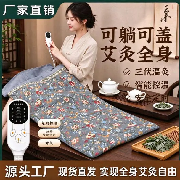 【爆款艾灸毯】升级版多功能电加热全身热敷草本可调温一毯多用KD
