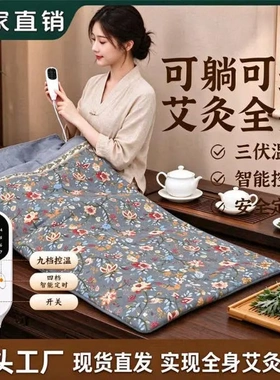 【爆款艾灸毯】升级版多功能电加热全身热敷草本可调温一毯多用KD