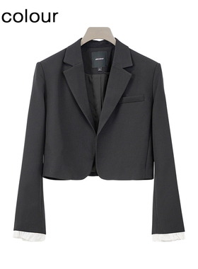 oldcolour欧珂2024新款商场同款休闲短款外套女Q120419A1