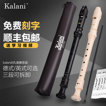 Original kalani high pitch clarinet 8-hole student English 8-hole German C-key Baroque children's learning clarinet