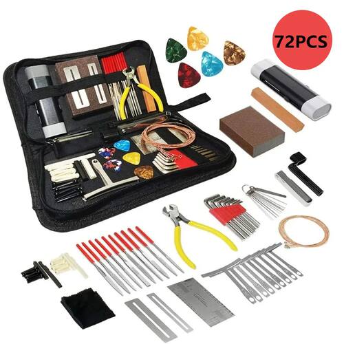 Miwayer 25/45/72 Guitar Repairing Tools Kit Setup Kit with C
