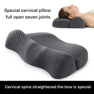 Cervical Pillow, Memory Foam Contour Pillow, Bed Pillows for