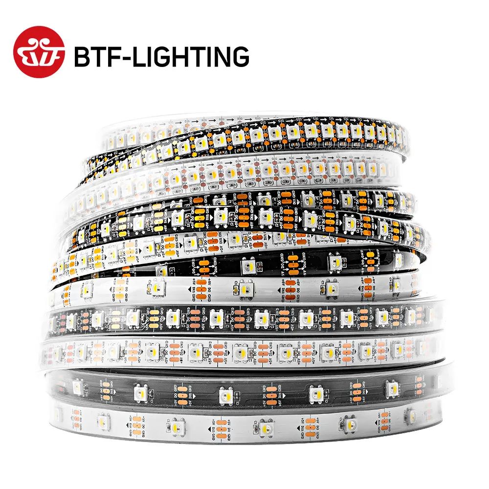 5V SK6812 RGBW Led Strip Light 4 in 1 Similar WS2812B 1m 4m
