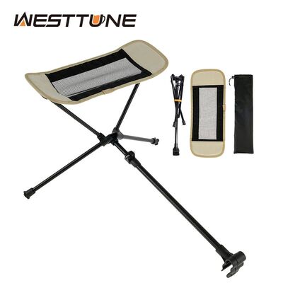 Portable Camping Chair Foot Rest Stool Folding Attachable Le