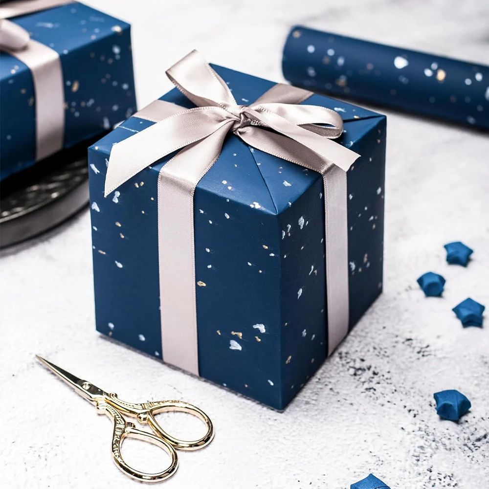 1roll Wrapping Paper Gift Wrapping Paper Gift Floral Wrappin