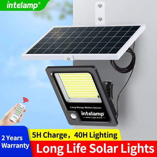 Intelamp Solar Led Light Motion Sensor Wall Lights Outdoor G