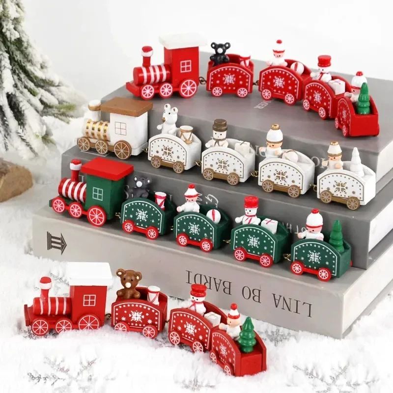 Mini Christmas Train Plastic Christmas Train Toys Christmas