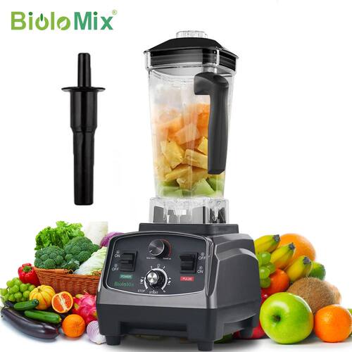 BioloMix 3HP 2200W Heavy Duty Grade Timer Blender Mixer Juic
