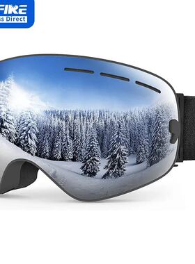 Ski Goggles Double Layers Anti-fog UV400 Snowboard Snow Gogg