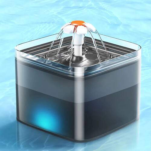 2L Automatic Cats and Dogs Water Fountain with LED Lighting